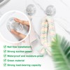 2pcs Suction Hooks,Heavy Duty Plastic Strong Vacuum Suction Cup,Clear Reusable