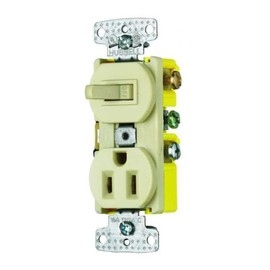 Bryant Combination Device, Ivory, 120VAC/125VDC RC108I - 1 Each