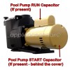 Hayward Pool Pump Start Capacitor .75 / 1.0 / 1.5