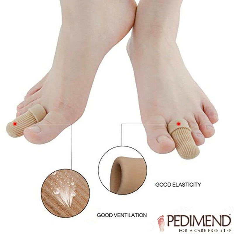 Pedimend™ Hammer Toe Straightener Protector | Gel Toe Caps |