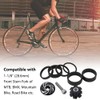 Saipor 9PCS Aluminium Alloy Bicycle Headset Spacer 1-1/8 inch Bicycle