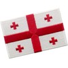 Georgia Flag Patch Embroidered Applique Iron On Sew On Georgian