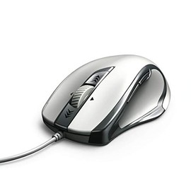 Hama Optische Maus „Torino“ (1,8m Kabel, USB, bis 1200 dpi, Browser-Tasten, programmierbar, 4-Wege-Scrollrad) PC/Laptop/Computer-Maus, Notebook Mouse weiß