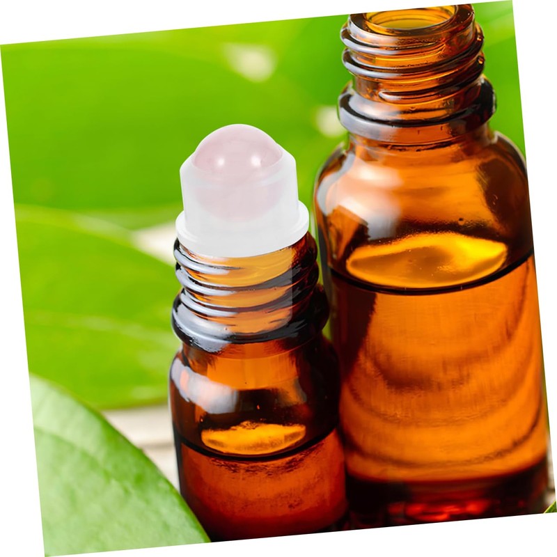 MERRYHAPY Essential Oil Roller Bottles 6 Pack Replacement Balls for