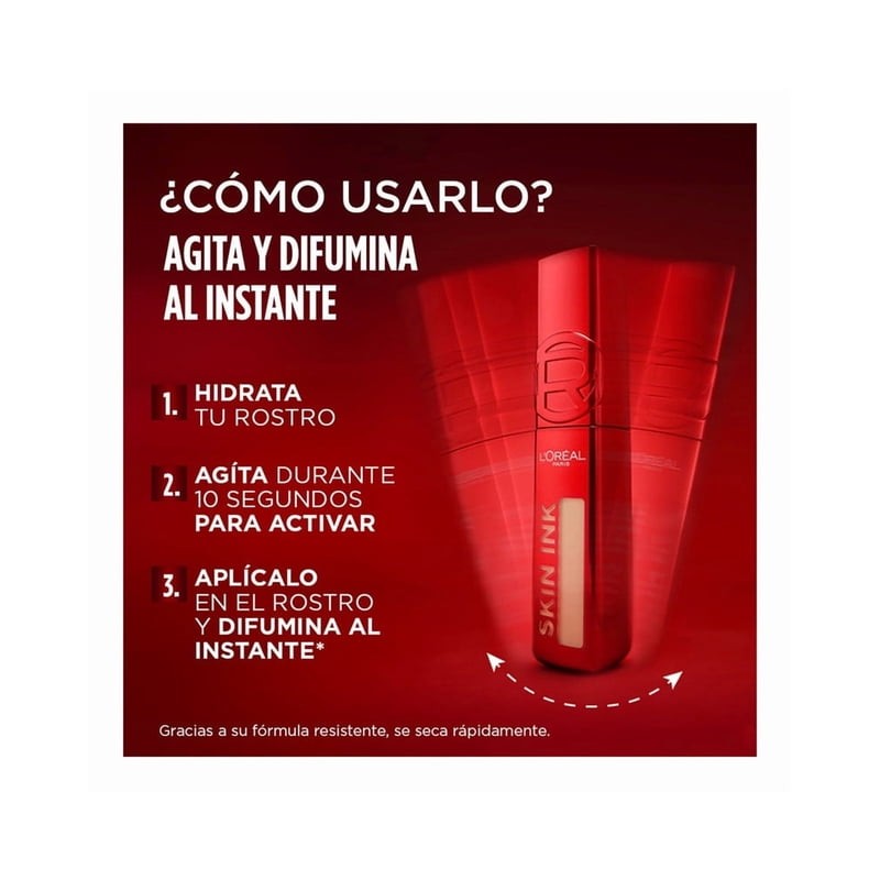 Base de maquillaje L'Oreál Paris Infallible Skin Ink Light Neutral