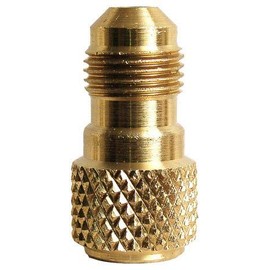 CPS AD64 3/8' SAE M x 1/4'SAE F Adapter Black Cable Adapter