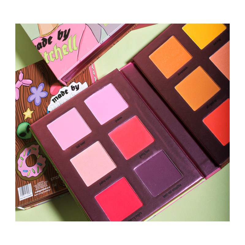 MADE BY MITCHELL BLURSH BOOK PRESS'D BLUSHER PALETTE - VOL.