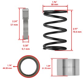 Caltric Complete Primary Drive Clutch Kit For Polaris Ranger Crew 570 14-21 Non-EBS Type