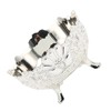 Serving Bowl European Style Retro Elegant Alloy Fruit Bowl for