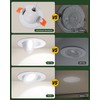ZYC Gimbal LED Recessed Lighting - 3 Inch 5CCT 7W