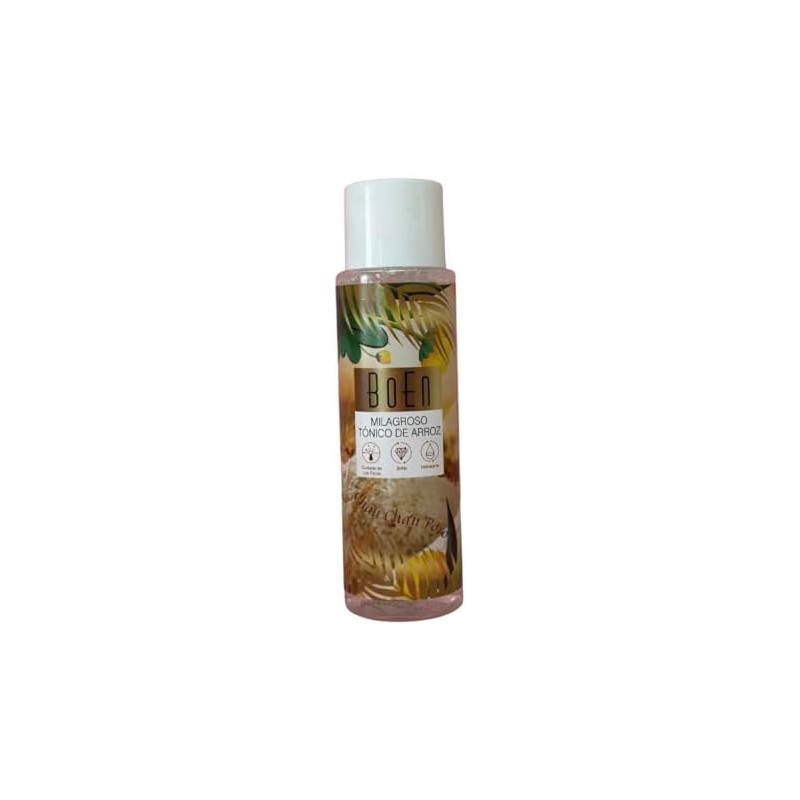 BoEn Tónico de Arroz Milagroso, con Extractos Naturales, Exfoliante, Equilibra