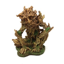 AIMALL Creative Fish Tank Landscaping Decoration, Simulation Tree and Rockery Resin Aquarium Ornament, 5.9in x 3.93in x 6.69in Realistic Aquarium Décor