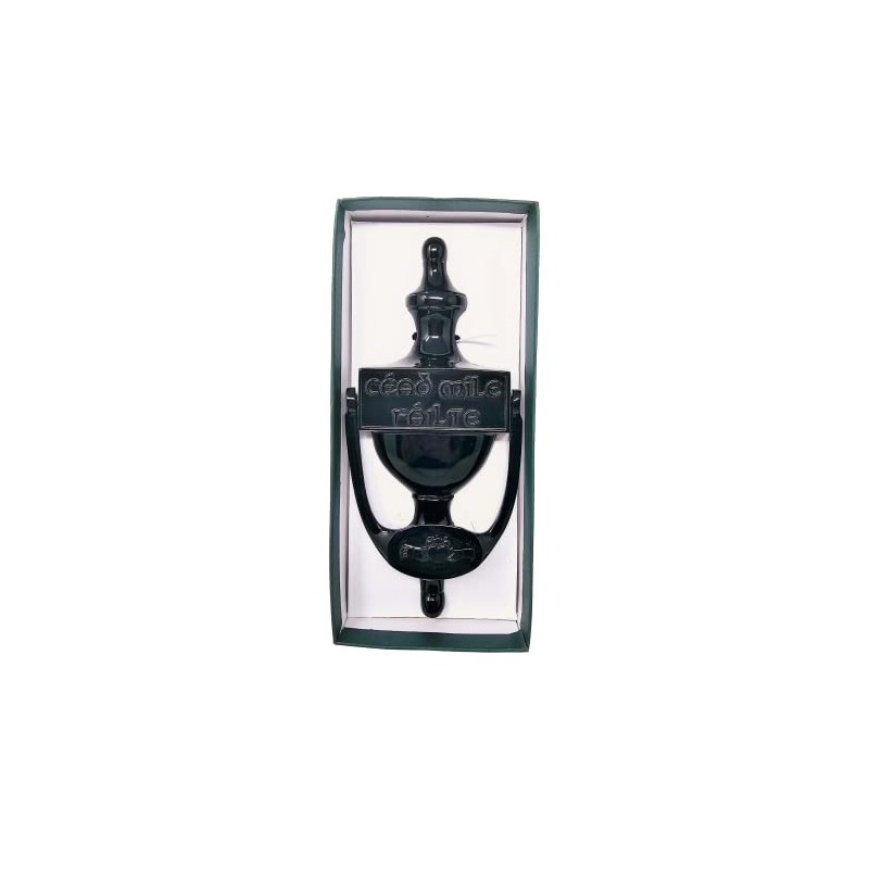 Exclusively Irish Claddagh Door Knocker for Front Door Cead Mile
