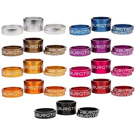 Burgtec Headset Spacers - 1-1/8"|(2) 5mm, 10mm, 20mm|Purple Rain - 9214