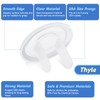 Thyle 100 Pcs Clear Outlet Covers Bulk Child Baby Proofing