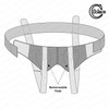 SC Professional Adjustable Soft Hernia Belt Support Truss Brace Reducible