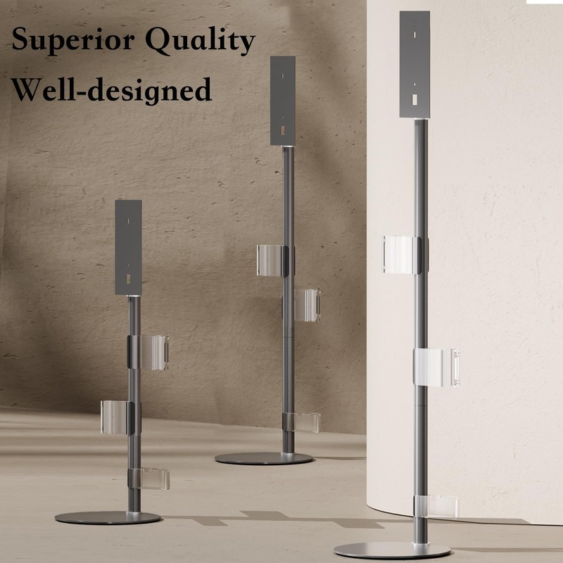 Lasvea Height-Adjustment Vacuum Stand for V7/V8/V10/V11/V12/V15/Gen5,Pure Metal Storage Holder with