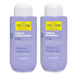 Yellow Silver Shampoo 500 Ml + Acondicionador 500 Ml
