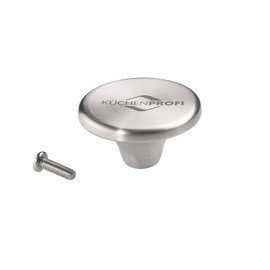 Küchenprofi Provence Lid Knob Stainless Steel Diameter 5 cm Rustproof Stainless Steel Heat Resistant up to 250 °C Replacement Handle for Cast Iron Pots, Cooking Pots, Roasters and More