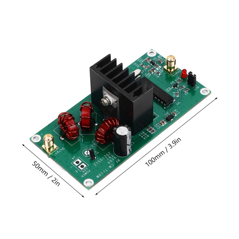 10W 13.56MHz QRP CW Radio Transmitter Module Wireless Power Amplifier