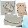 Airssory 26 Pcs Natural Freshwater Shell Letter Alphabet Loose Beads