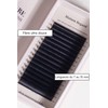 Eyelash Extensions Russian Volume CC Curl 0.05 Easy Fan Mixed