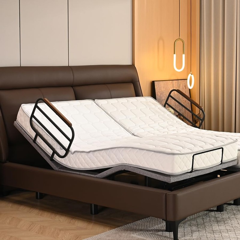 Fromann [Non-Universal] 2 Piece Steel Adjustable Bed Base Assist Handle