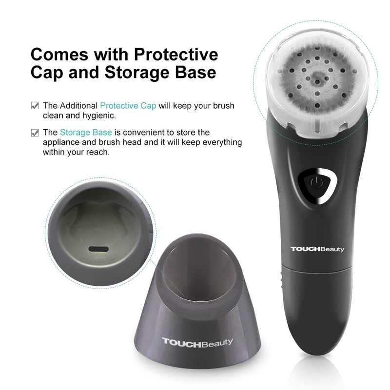TOUCHBeauty TB-1487 Face Brush for Men Skin Scrubber with Advanced