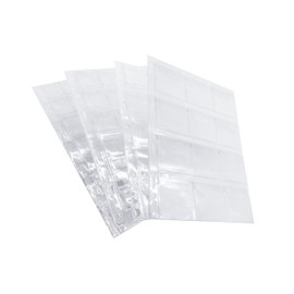 PCCB MINGT 10PCS 42 Slots Coin Album Inner Sheets Standard 9-Hole Coin Pocket Type Album Insert Pages For Coin Collecting And Supplies