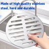 Vonty Stainless Steel Round Floor Drain Cover 6 Inch -