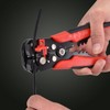 HuLuHouse Pinza Pelacables AutomáTica, 8 Pulgadas 1547 USO Rudo Herramienta