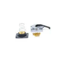 USA Speed 50cc Silver Accelerator Pump Housing, Diaphram, Spring & Screw Kit Fits: Holley