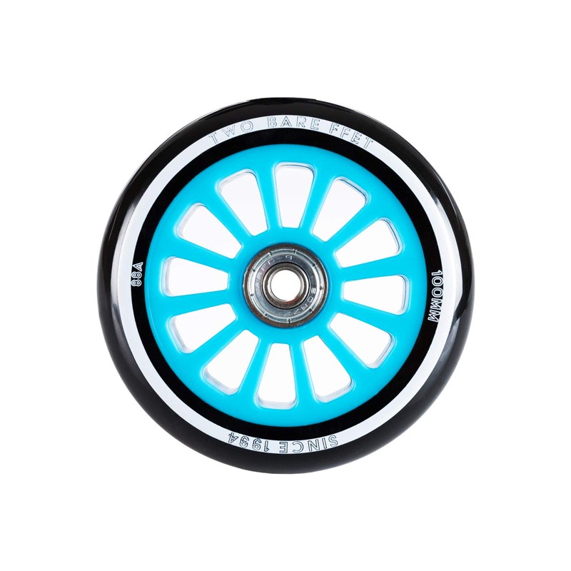 TBF Stunt Scooter Wheels - ABEC 9 Bearings Blue (Pair)