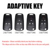 HIBEYO Folding Key Fob Cover Compatible with Buick Encore Fit