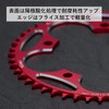 COZENTA Chainring Chainwheel Bicycle Aluminum (130BCD Black, Black, 38t)
