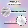 DOITEM 24 pcs 20cm/8 Inch Multicolor Nylon Coil Zippers for