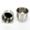 FreeTec Stainless Steel Drink Holder with Drain Bottle Holder for