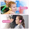 Pack of 200 Waterproof Disposable Earmuffs, Colourful Shower Ear Covers,