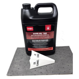 Toro Gallon 114-4714 Hypr-Oil 500 Hydro Fluid and Funnel
