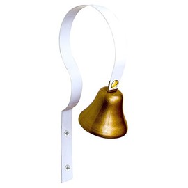 Lanier Shopkeepers Bell - Don't Let Another Customer Slip Out (White)