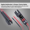 KATSU Digital Multimeter U Shape Clamp Meter 9999 Counts Portable