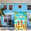BlissYard Welcome Summer Garden Flag 12x18 Inch Double Sided Beach