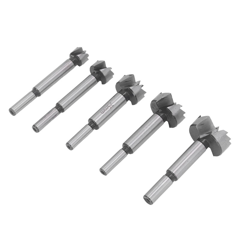 5pcs Forstner Bit Set Professional Multitooth Flat Wing Drill Bits