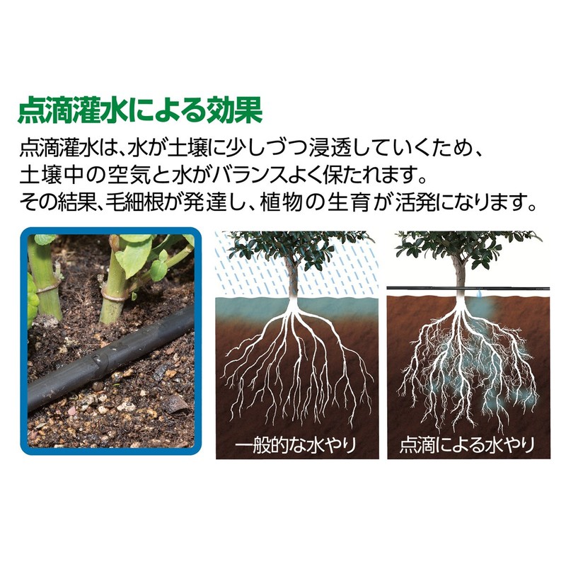 Takagi GKS105 Automatic Watering Part, Drip Tube, Slim, 16.4 ft