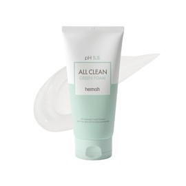 HEIMISH pH 5.5 All Clean Green Foam Limpiador Facial Hidratante con Aminoácidos, Espuma Suave, 150 g  Espuma Limpiadora Facial Verde, pH Bajo,...     