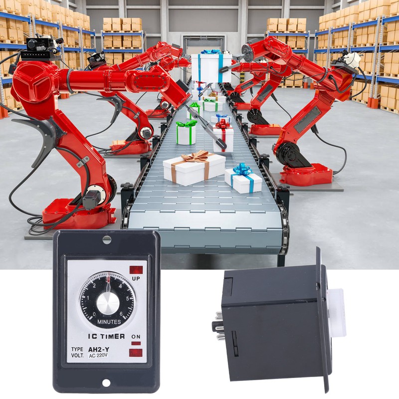 Time Relay 8 Pin 6M Stable Performance Precise Circuit Board