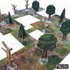 PWORK WARGAMES The Forest - RPG Modular Map Tiles -