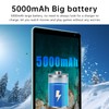 Aidekunlin Tablet with Keyboard，G1，10.1 inch Screen，3GB RAM，128G+128G Memory，4G LTE Android