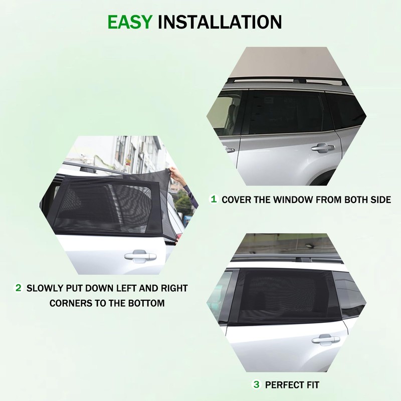 100% Protection from Bugs Compatible with Subaru Forester 2013-2024 Shade