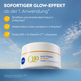 NIVEA Q10 Energy Anti-Wrinkle Day Cream SPF15 50ml